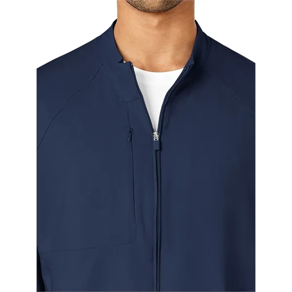 Wink - W123 - Men's Three-Pocket Zip-Front Warm-Up Jacket - Wink - W123 - Men's Three-Pocket Zip-Front Warm-Up Jacket - Image 13 of 20