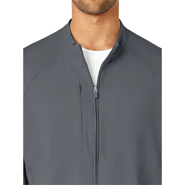 Wink - W123 - Men's Three-Pocket Zip-Front Warm-Up Jacket - Wink - W123 - Men's Three-Pocket Zip-Front Warm-Up Jacket - Image 17 of 20