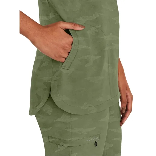 Healing Hands - HH PL Jacquard - Women's 2-Pocket Joy Cam... - Healing Hands - HH PL Jacquard - Women's 2-Pocket Joy Cam... - Image 9 of 17