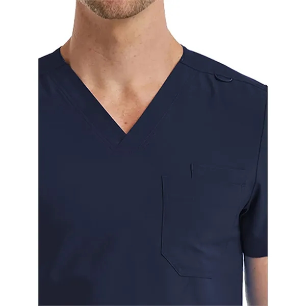ScrubJoy Fit-4-All - Unisex One-Pocket V-Neck Top - ScrubJoy Fit-4-All - Unisex One-Pocket V-Neck Top - Image 9 of 17