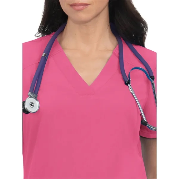 koi - Next Gen - Women's Three-Pocket Wide V-Neck Stretch... - koi - Next Gen - Women's Three-Pocket Wide V-Neck Stretch... - Image 30 of 65