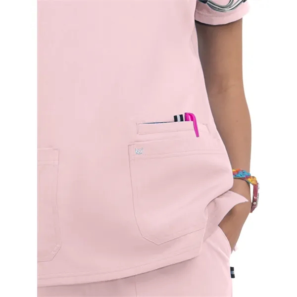 koi - Next Gen - Women's Three-Pocket Wide V-Neck Stretch... - koi - Next Gen - Women's Three-Pocket Wide V-Neck Stretch... - Image 56 of 65