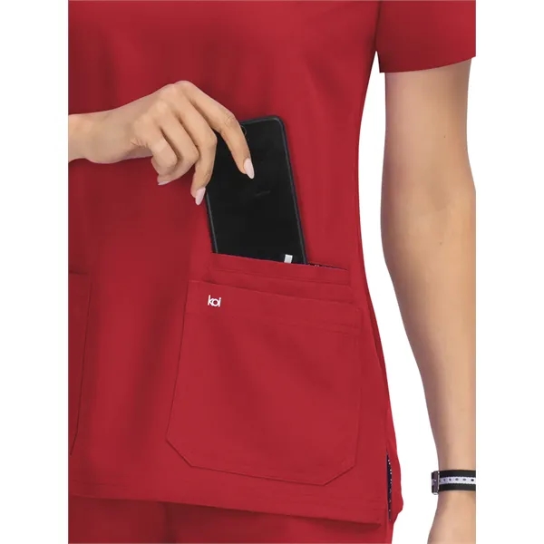 koi - Next Gen - Women's Three-Pocket Wide V-Neck Stretch... - koi - Next Gen - Women's Three-Pocket Wide V-Neck Stretch... - Image 61 of 65