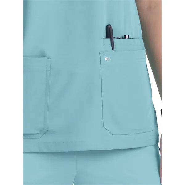 koi - Next Gen - Women's Three-Pocket Wide V-Neck Stretch... - koi - Next Gen - Women's Three-Pocket Wide V-Neck Stretch... - Image 63 of 65