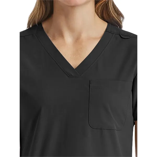 ScrubJoy Originals - Women's Fitted Six-Pocket V-Neck Top - ScrubJoy Originals - Women's Fitted Six-Pocket V-Neck Top - Image 1 of 9