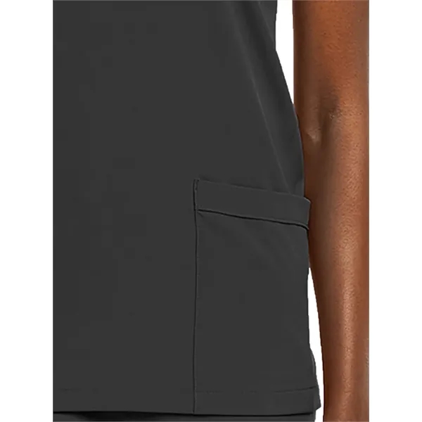 ScrubJoy Originals - Women's Fitted Two-Pocket V-Neck Top - ScrubJoy Originals - Women's Fitted Two-Pocket V-Neck Top - Image 2 of 35
