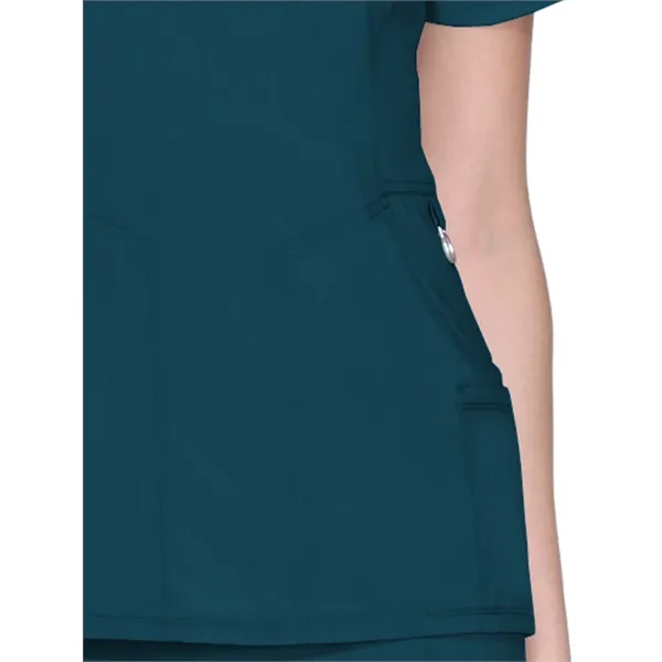 Infinity - Women's 4 Pocket Mock Wrap Top - Infinity - Women's 4 Pocket Mock Wrap Top - Image 5 of 56