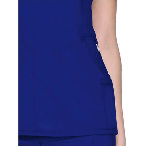 Infinity - Women's 4 Pocket Mock Wrap Top - Infinity - Women's 4 Pocket Mock Wrap Top - Image 21 of 56