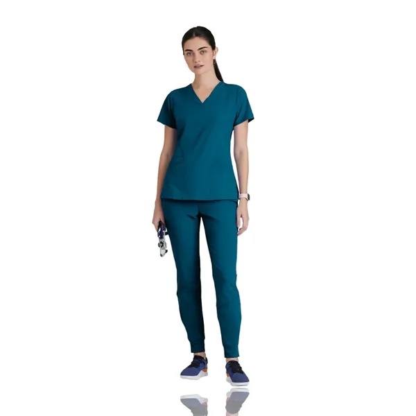 Barco One - Women's Five-Pocket V-Neck Pulse Scrub Top - Barco One - Women's Five-Pocket V-Neck Pulse Scrub Top - Image 2 of 26