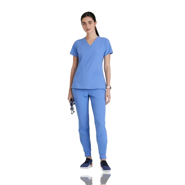 Barco One - Women's Five-Pocket V-Neck Pulse Scrub Top - Barco One - Women's Five-Pocket V-Neck Pulse Scrub Top - Image 9 of 26