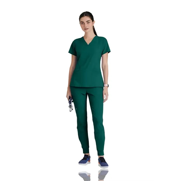 Barco One - Women's Five-Pocket V-Neck Pulse Scrub Top - Barco One - Women's Five-Pocket V-Neck Pulse Scrub Top - Image 17 of 26