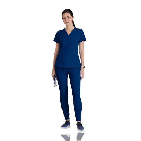 Barco One - Women's Five-Pocket V-Neck Pulse Scrub Top - Barco One - Women's Five-Pocket V-Neck Pulse Scrub Top - Image 21 of 26