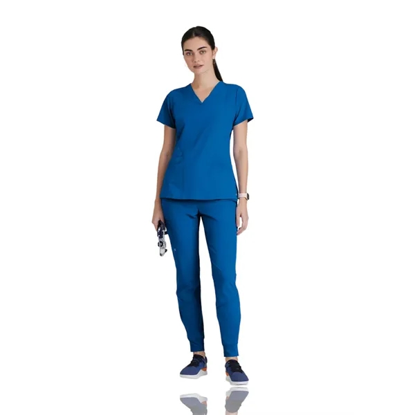 Barco One - Women's Five-Pocket V-Neck Pulse Scrub Top - Barco One - Women's Five-Pocket V-Neck Pulse Scrub Top - Image 24 of 26