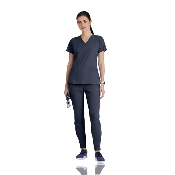 Barco One - Women's Five-Pocket V-Neck Pulse Scrub Top - Barco One - Women's Five-Pocket V-Neck Pulse Scrub Top - Image 25 of 26