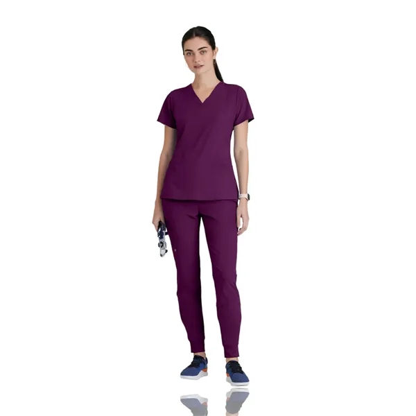 Barco One - Women's Five-Pocket V-Neck Pulse Scrub Top - Barco One - Women's Five-Pocket V-Neck Pulse Scrub Top - Image 26 of 26