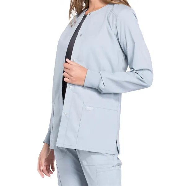 Cherokee - Workwear Professionals - Women's Snap Front Ja... - Cherokee - Workwear Professionals - Women's Snap Front Ja... - Image 17 of 38