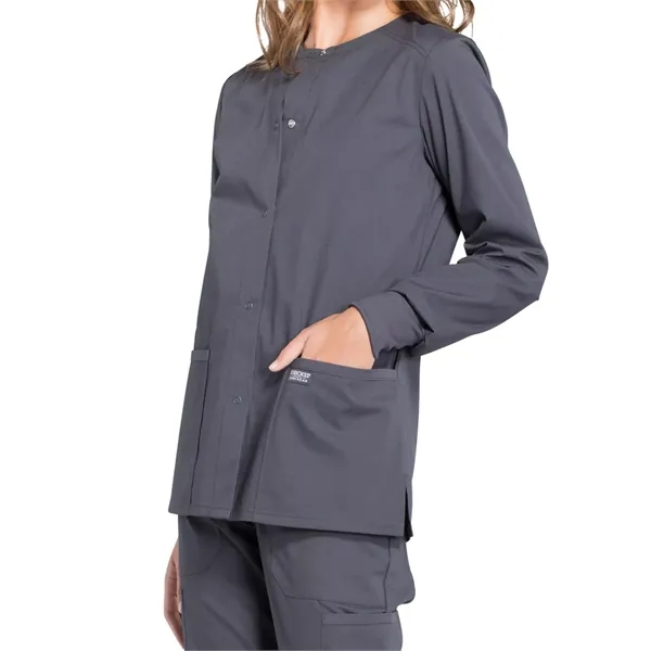 Cherokee - Workwear Professionals - Women's Snap Front Ja... - Cherokee - Workwear Professionals - Women's Snap Front Ja... - Image 33 of 38