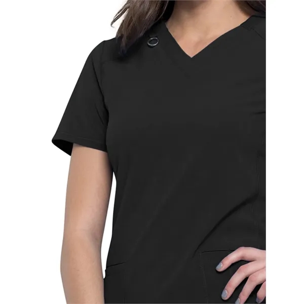 Infinity - Women's 2 Pocket Princess Seams V-Neck Top - Infinity - Women's 2 Pocket Princess Seams V-Neck Top - Image 2 of 26