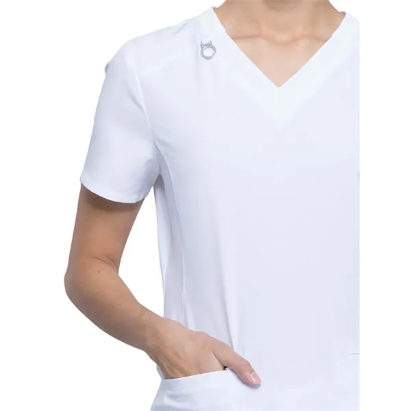 Infinity - Women's 2 Pocket Princess Seams V-Neck Top - Infinity - Women's 2 Pocket Princess Seams V-Neck Top - Image 25 of 26