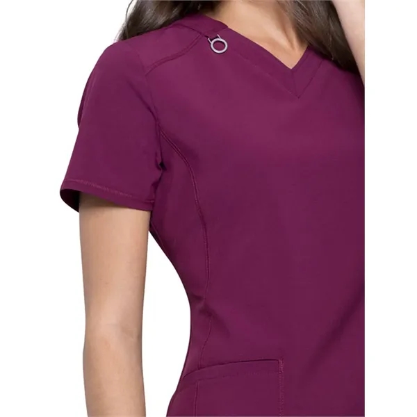 Infinity - Women's 2 Pocket Princess Seams V-Neck Top - Infinity - Women's 2 Pocket Princess Seams V-Neck Top - Image 26 of 26