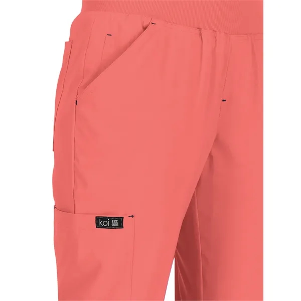 koi - Basics - Women's Eight-Pocket Stretch Cargo Holly Pant - koi - Basics - Women's Eight-Pocket Stretch Cargo Holly Pant - Image 21 of 91