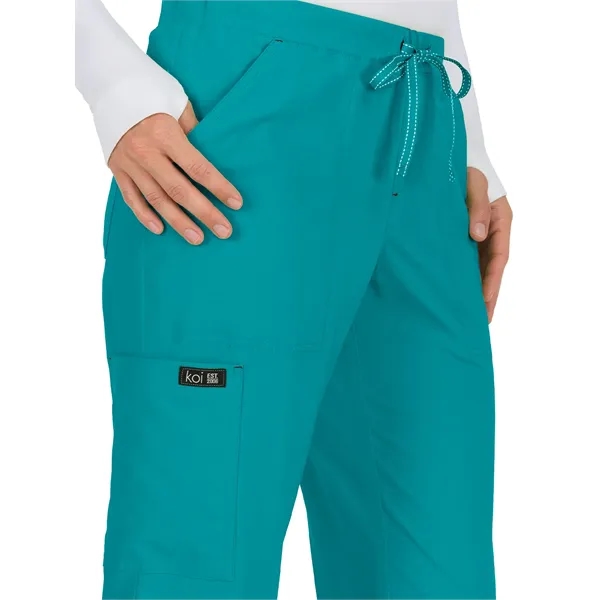 koi - Basics - Women's Eight-Pocket Stretch Cargo Holly Pant - koi - Basics - Women's Eight-Pocket Stretch Cargo Holly Pant - Image 88 of 91