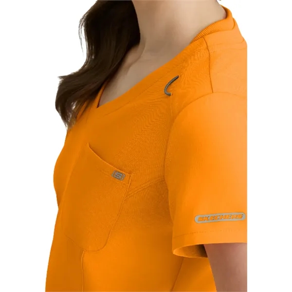 Skechers - Women's One-Pocket V-Neck Dignity Tuck-In Scru... - Skechers - Women's One-Pocket V-Neck Dignity Tuck-In Scru... - Image 9 of 44