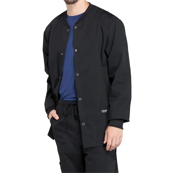 Cherokee - Workwear Professionals - Men's Snap Front Jacket - Cherokee - Workwear Professionals - Men's Snap Front Jacket - Image 2 of 38