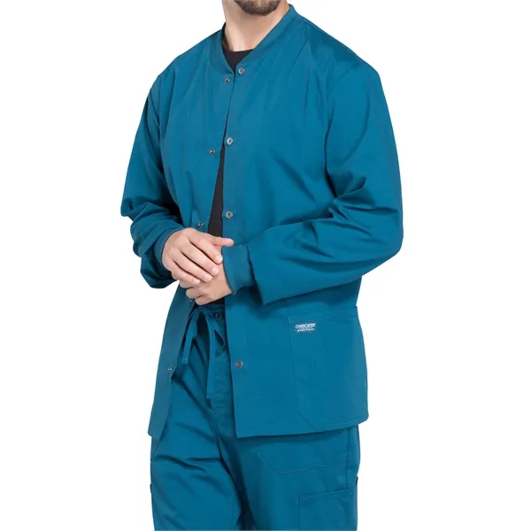 Cherokee - Workwear Professionals - Men's Snap Front Jacket - Cherokee - Workwear Professionals - Men's Snap Front Jacket - Image 5 of 38