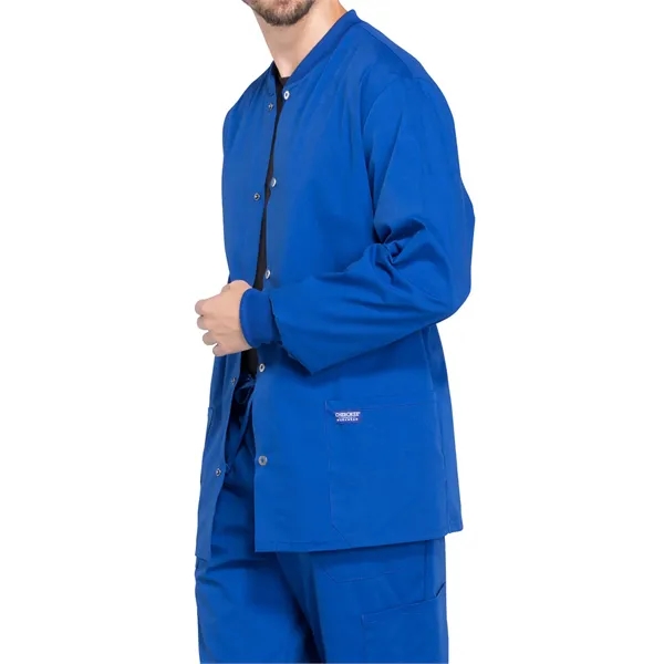 Cherokee - Workwear Professionals - Men's Snap Front Jacket - Cherokee - Workwear Professionals - Men's Snap Front Jacket - Image 13 of 38