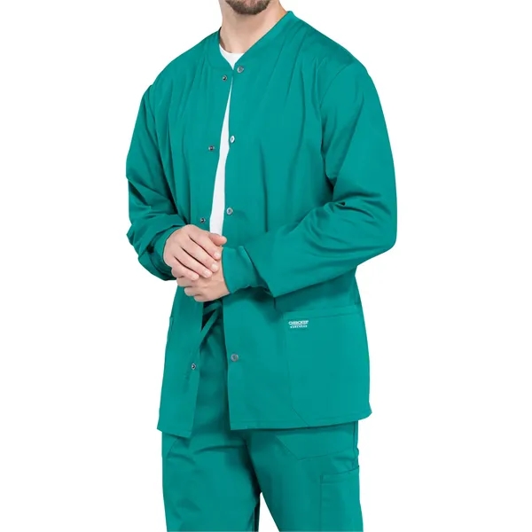 Cherokee - Workwear Professionals - Men's Snap Front Jacket - Cherokee - Workwear Professionals - Men's Snap Front Jacket - Image 21 of 38