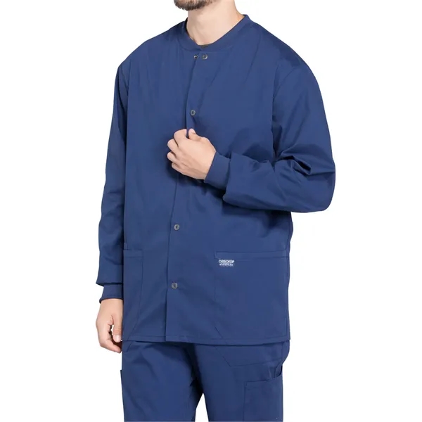 Cherokee - Workwear Professionals - Men's Snap Front Jacket - Cherokee - Workwear Professionals - Men's Snap Front Jacket - Image 25 of 38
