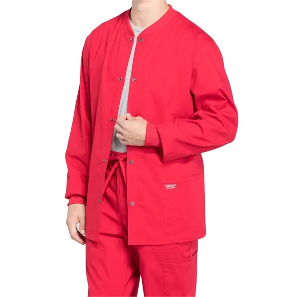 Cherokee - Workwear Professionals - Men's Snap Front Jacket - Cherokee - Workwear Professionals - Men's Snap Front Jacket - Image 35 of 38