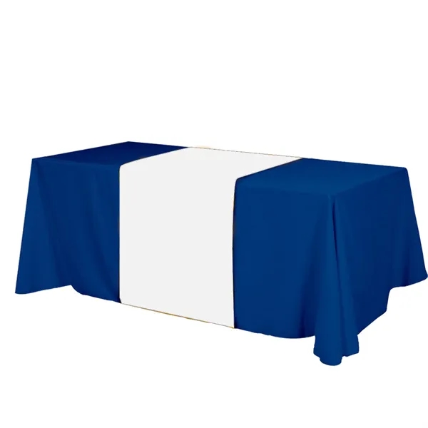 Sublimated Table Runner, 60x84", Covers Front, Top & Back - Sublimated Table Runner, 60x84", Covers Front, Top & Back - Image 2 of 2