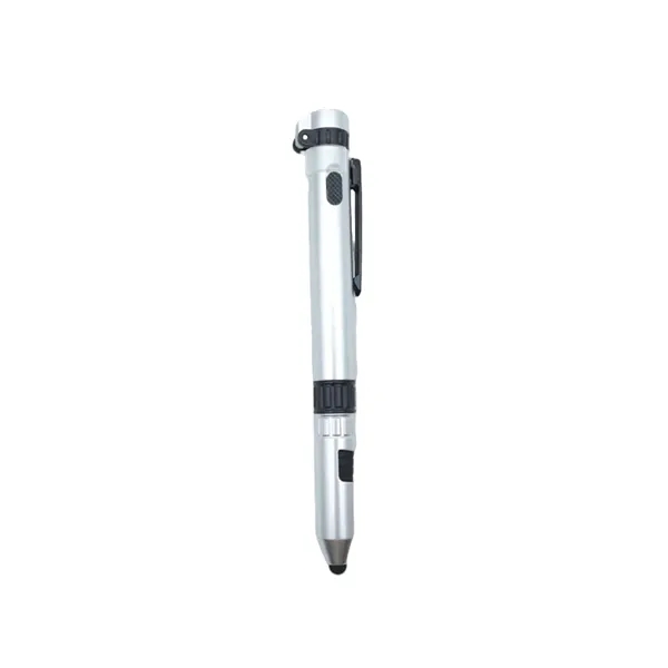 6-in-1 Utility Tool Pen with LED and Stylus - 6-in-1 Utility Tool Pen with LED and Stylus - Image 6 of 6