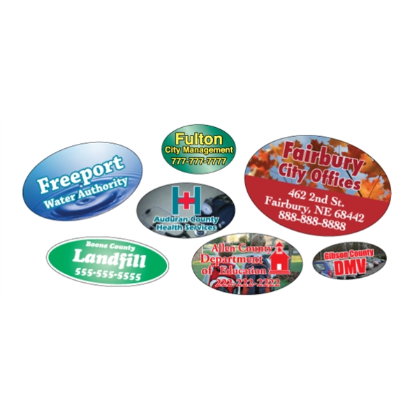 Oval Roll Labels 4-Color Process - Oval Roll Labels 4-Color Process - Image 4 of 16