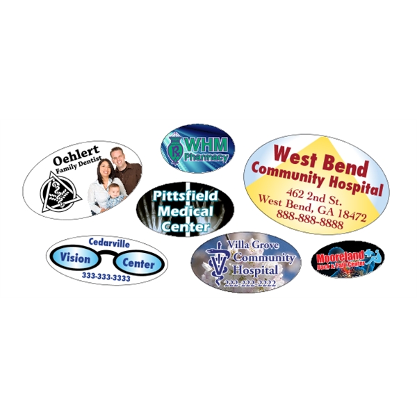 Oval Roll Labels 4-Color Process - Oval Roll Labels 4-Color Process - Image 5 of 16