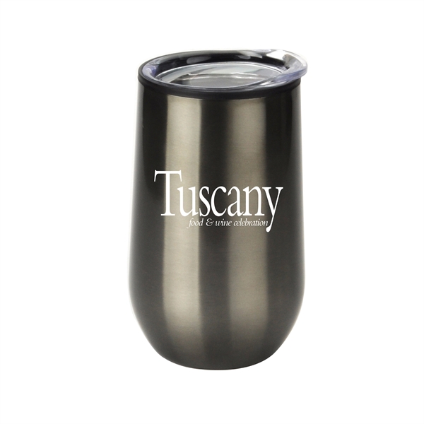 14 oz Stainless Steel Stemless Wine Glass With PP Lining - 14 oz Stainless Steel Stemless Wine Glass With PP Lining - Image 2 of 3