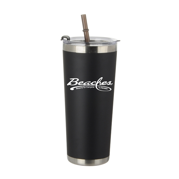 20 oz Tumbler with Straw - 20 oz Tumbler with Straw - Image 5 of 5