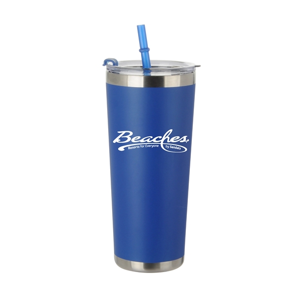 20 oz Tumbler with Straw - 20 oz Tumbler with Straw - Image 1 of 5