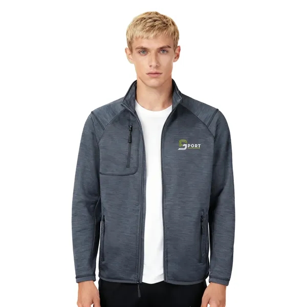Men's Full-Zip Sweater Fleece Jacket - Men's Full-Zip Sweater Fleece Jacket - Image 3 of 6