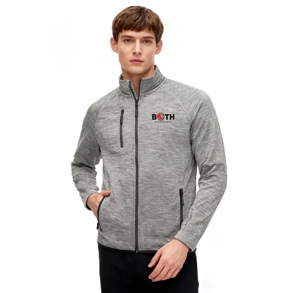 Men's Full-Zip Sweater Fleece Jacket - Men's Full-Zip Sweater Fleece Jacket - Image 2 of 6