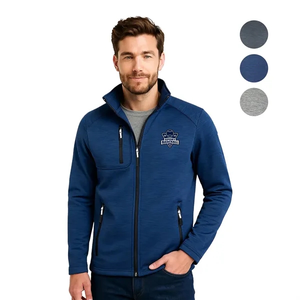 Men's Full-Zip Sweater Fleece Jacket - Men's Full-Zip Sweater Fleece Jacket - Image 0 of 6