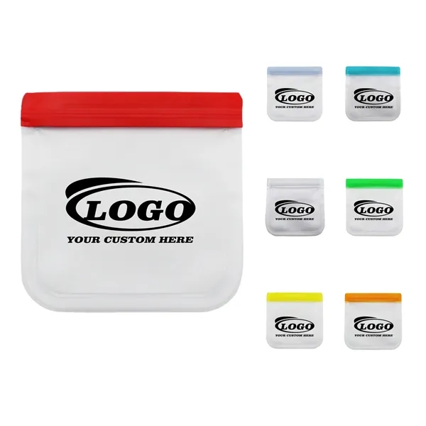Reusable Zip Lock Storage Bag - Reusable Zip Lock Storage Bag - Image 0 of 8