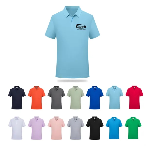 Corporate Polo Shirt with Collar - Corporate Polo Shirt with Collar - Image 0 of 7