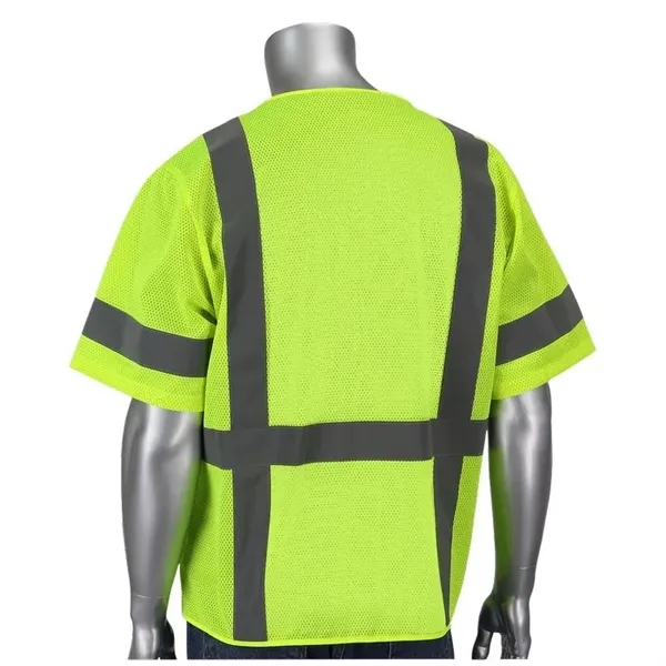 Class 3 Five Pocket Black Bottom Front Value Vest
