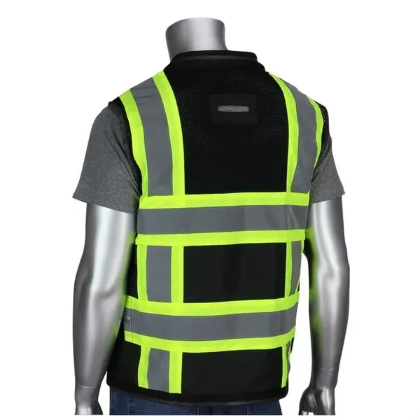 Black TT 11 Pocket Tech-Ready Mesh Surveyors Vest - Black TT 11 Pocket Tech-Ready Mesh Surveyors Vest - Image 4 of 4