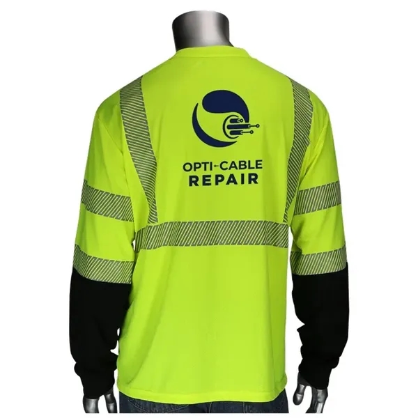 Class 3 Long Sleeve Black Bottom Front T-Shirt - Class 3 Long Sleeve Black Bottom Front T-Shirt - Image 1 of 4