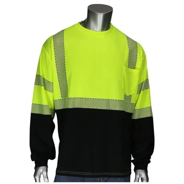 Class 3 Long Sleeve Black Bottom Front T-Shirt - Class 3 Long Sleeve Black Bottom Front T-Shirt - Image 3 of 4