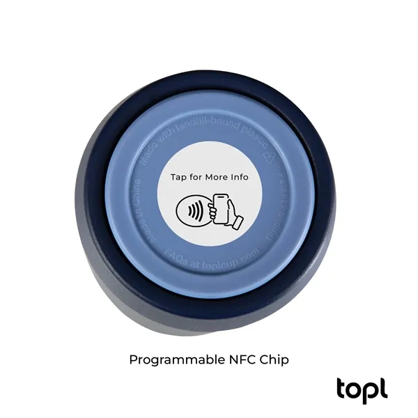 TOPL® 16 oz. Double Wall, Recycled Stainless Steel 360deg... - TOPL® 16 oz. Double Wall, Recycled Stainless Steel 360deg... - Image 121 of 136